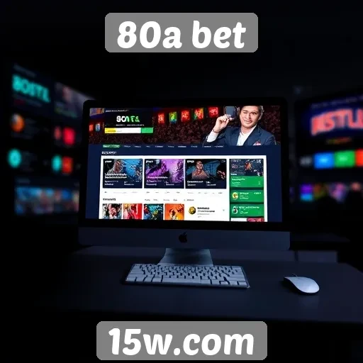 Experiência do usuário no site 80a bet