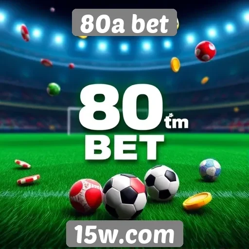 Variedade de jogos disponíveis na 80a bet